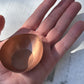 Mini copper altar bowl